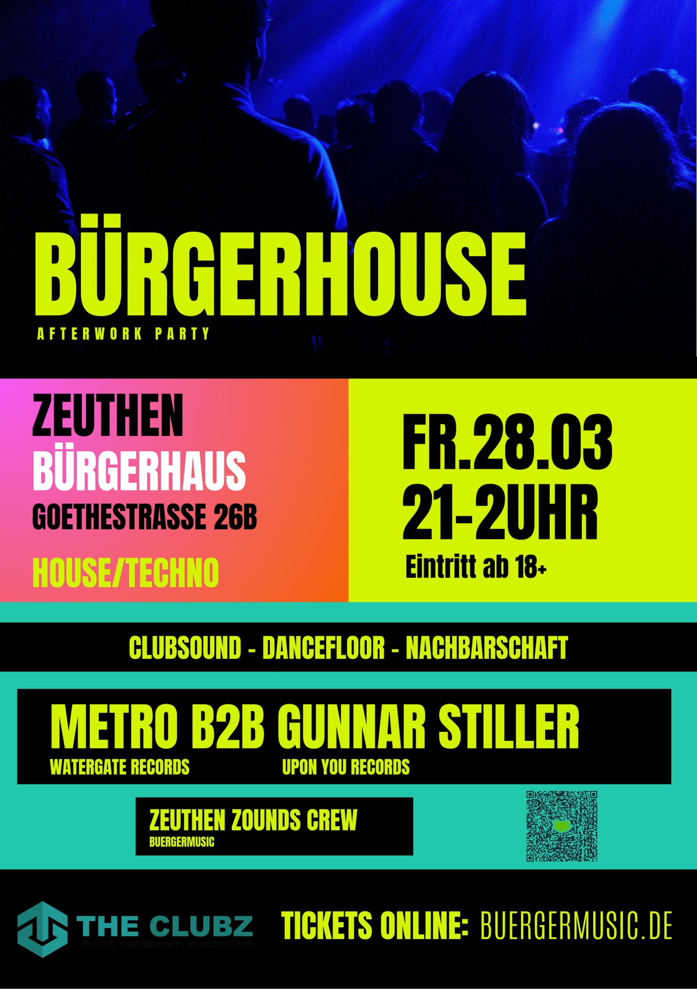 Bürgerhouse fin A5 Flyer Fr.28.03 21-2Uhr