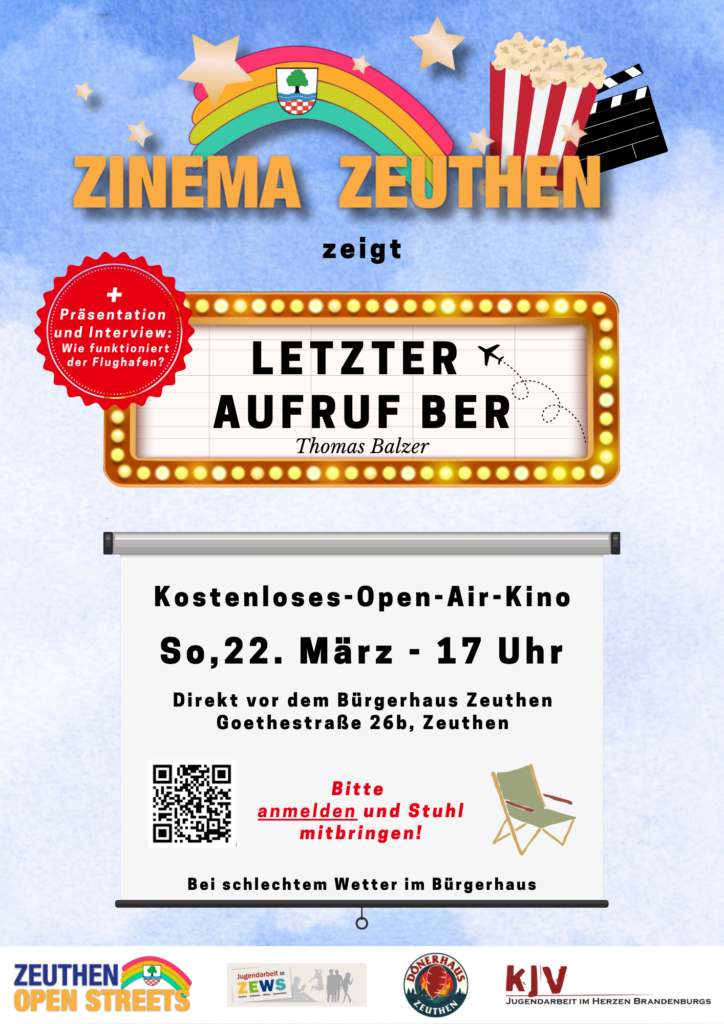 Zinema Zeuthen Letzter Aufruf BER